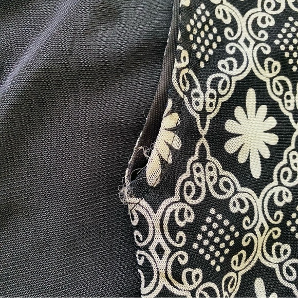 Mesh MIDI dress. Black dress. - Picture 10 of 16